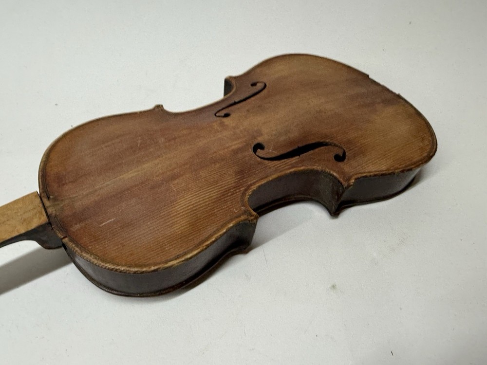 Antique Violin Fiddle Rustic Wall Decor Authentic Wood No Strings