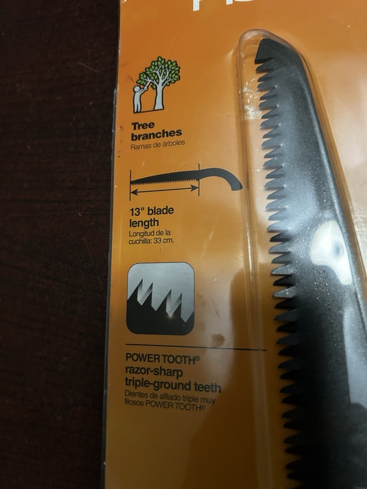 Fiskars 9357 13" Fixed Handle Pruning Saw