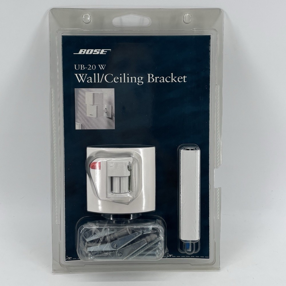 Bose Wall / Ceiling Bracket UB-20 B Black White New Sealed!