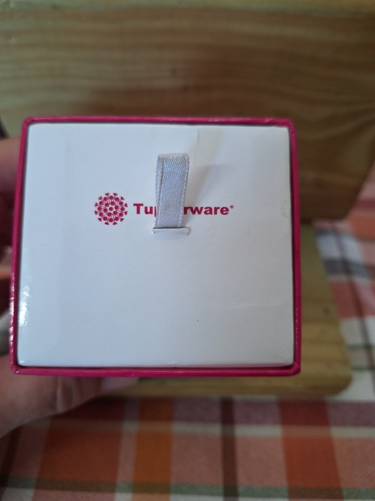 Tupperware pink watch (New In Box)