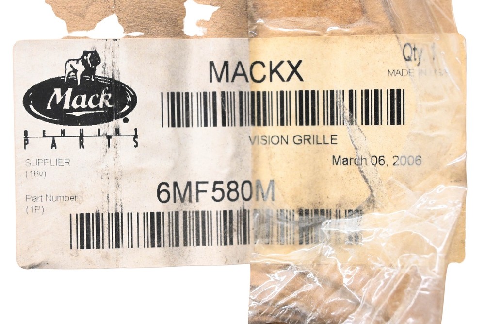 Mack 6MF580M Chrome Grill NOS