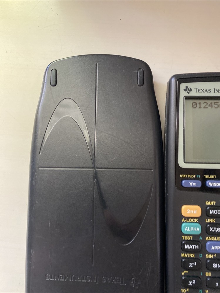 Texas Instruments TI-83 Plus Graphing Calculator Calculus Tested Working W Cover