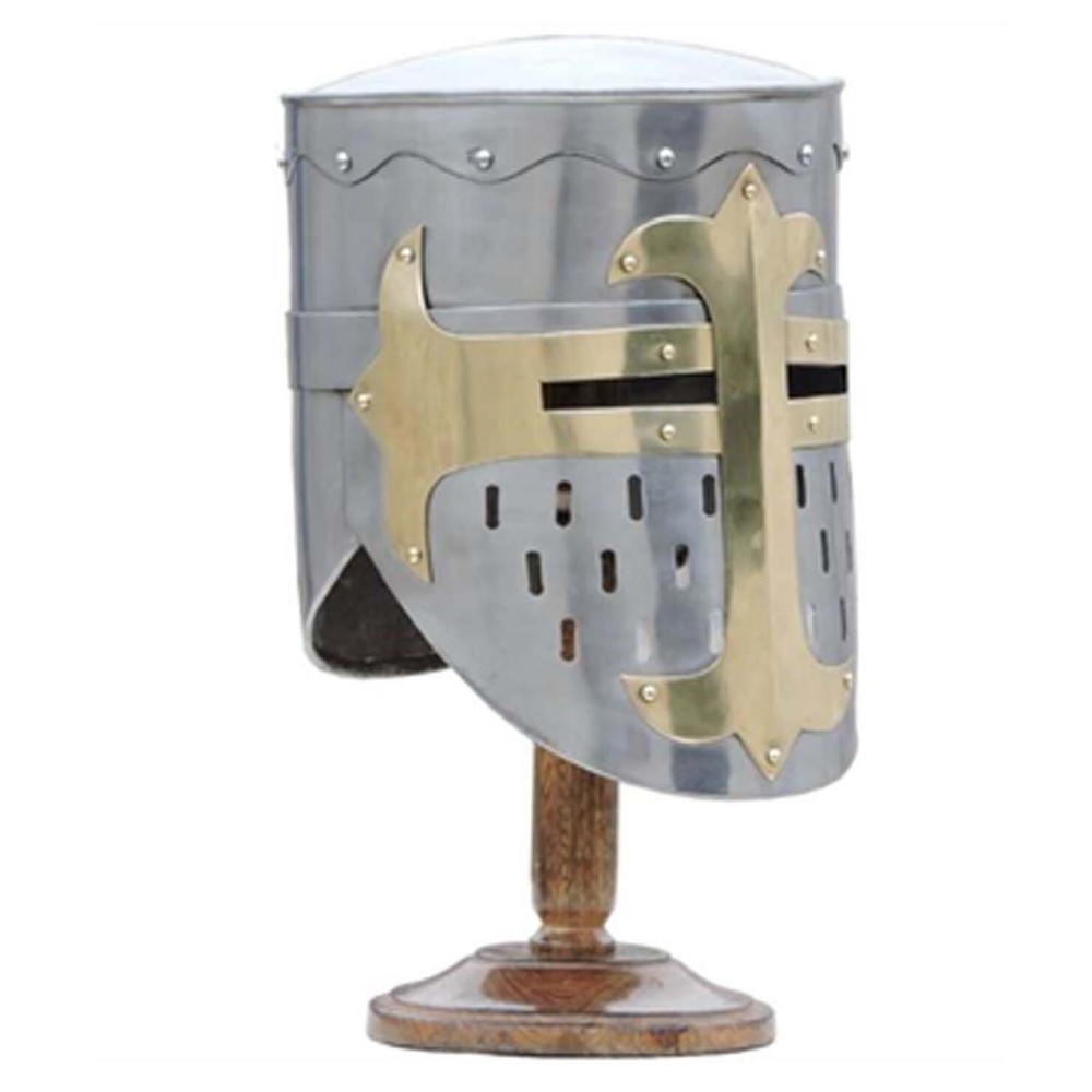 Templar Helmet With Stand