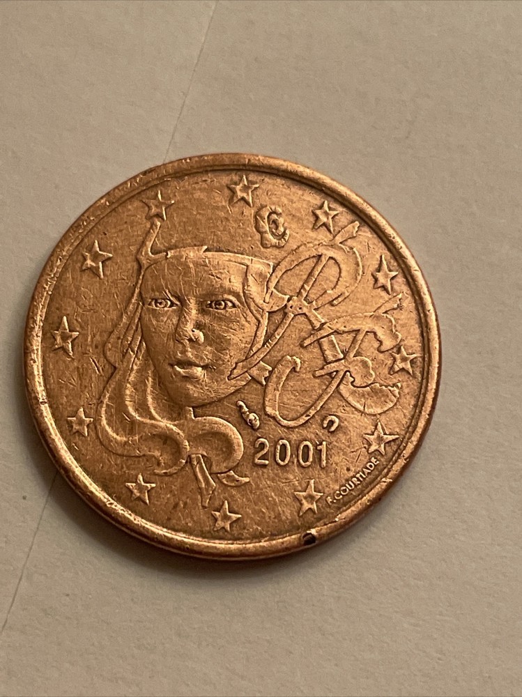 France,5 Euro Cent 2001