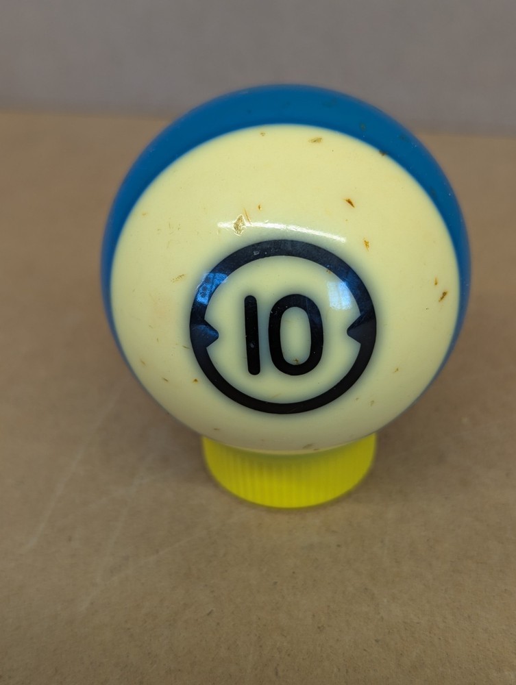 Brunswick Centennial Billiard # 10 Pool Ball Single Ball Replacement Stripe Blue