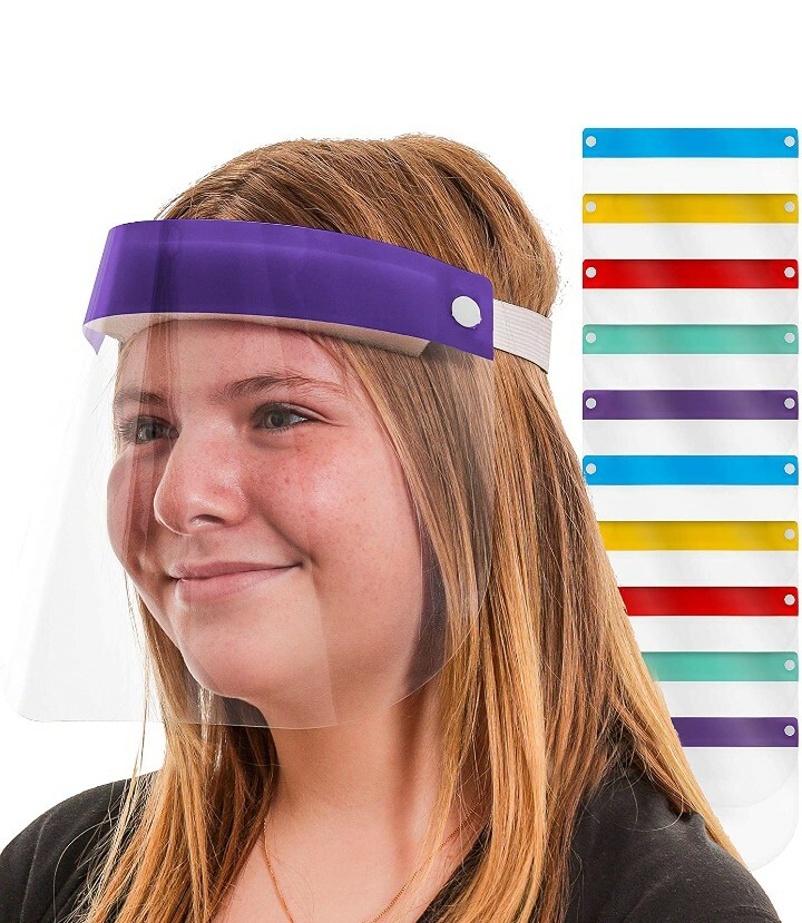Tcp Children's Protective Face Shields - 10 Pack!