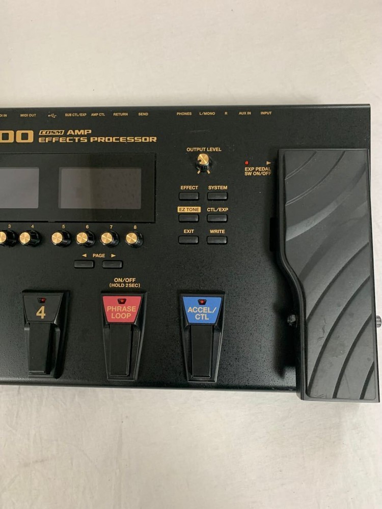GT-100 BOSS Multi Effector Guitar Effects Processor ver.2 With AC Adapter F/S JP