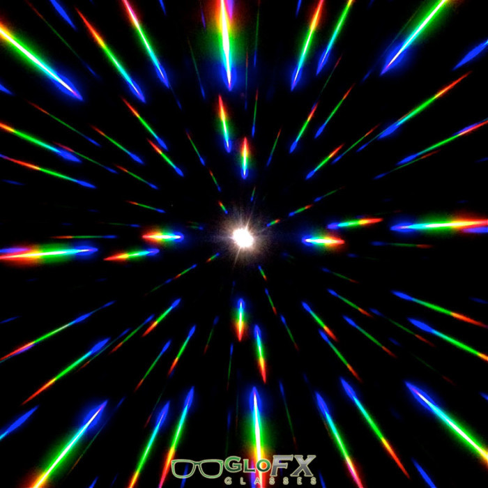 ULTIMATE Black Diffraction Glasses great for festival EDM light shows
