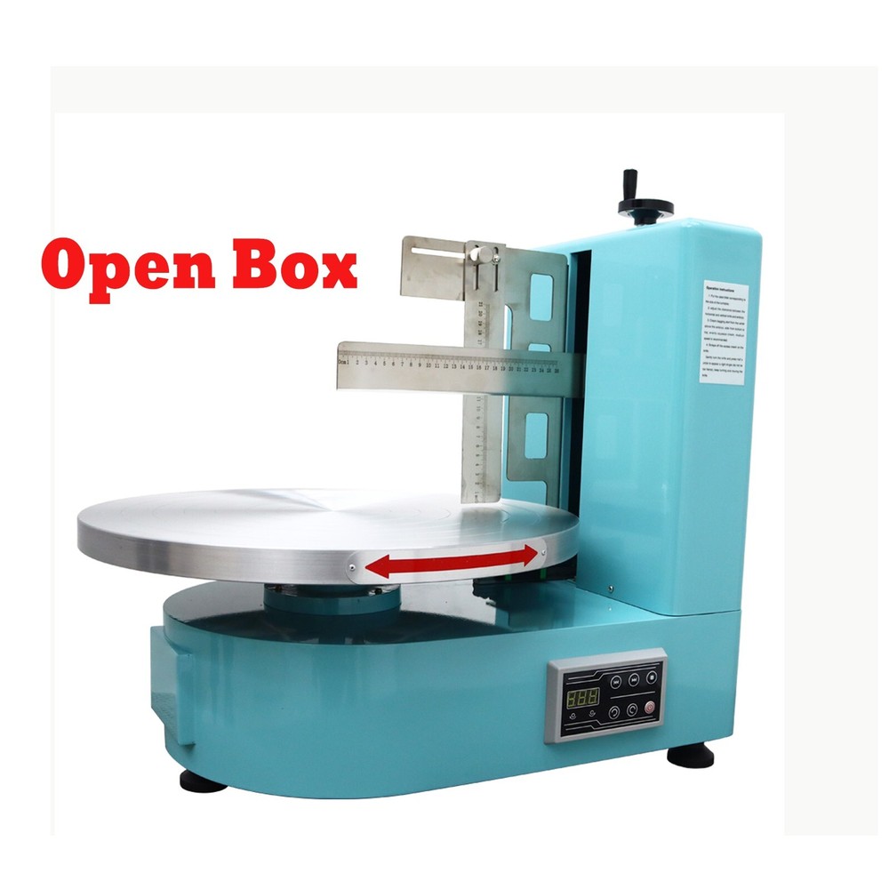 OB! Cake Cream Spreader Applicator Coating Smearing Machine for 4-16''Cake 110V