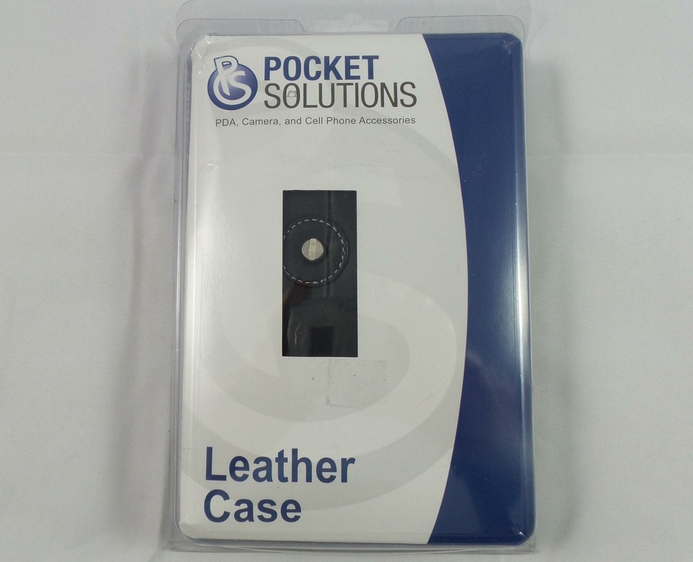 Boxed PocketSolutions Leather Case for iPAQ H900 Series