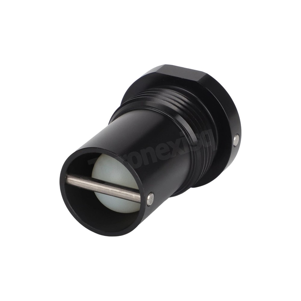 Self-Bailing Boat Drain Plug For Boston Whaler Inside Threaded Deck Drains Black