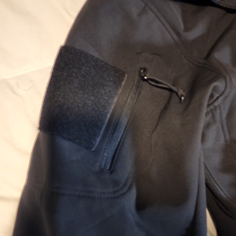 Rothco Tactical Black Jacket Size L Polyester High Density Fabric