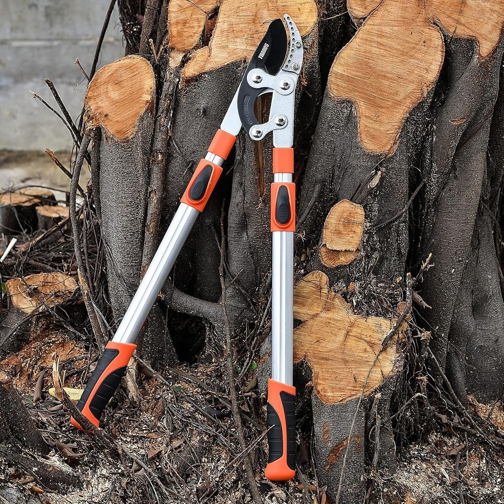 THANOS B1102 Extendable Anvil Loppers 27-41" Heavy Duty Cutter