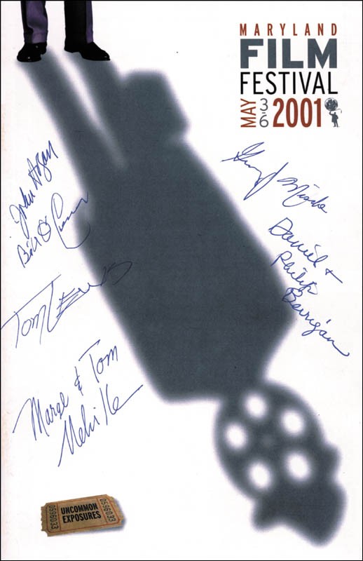 THE CATONSVILLE NINE - PROGRAM SIGNED CIRCA 2001 WITH CO-SIGNERS