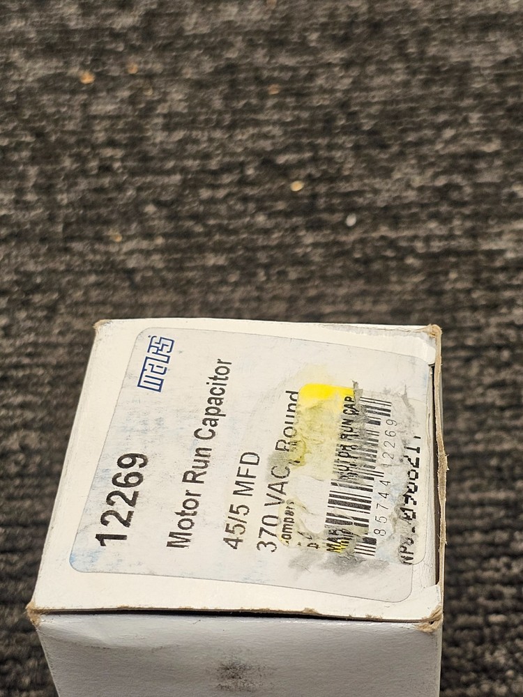 12269 Mars Run Capacitor 45+5 uf MFD 370 volt TRCFD455 TYPE