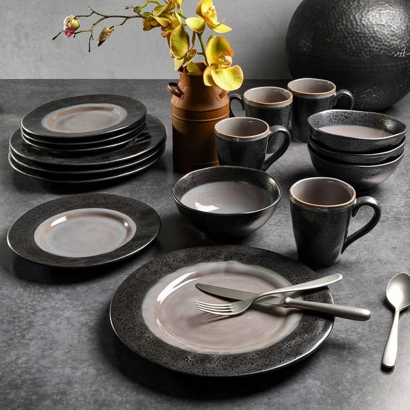 Game of Thrones Inspired Stoneware Dinnerware Set Reactive Glaze Dishware New