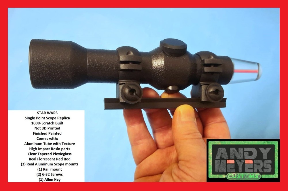 SINGLE POINT SCOPE REPLICA FINISHED PAINTED