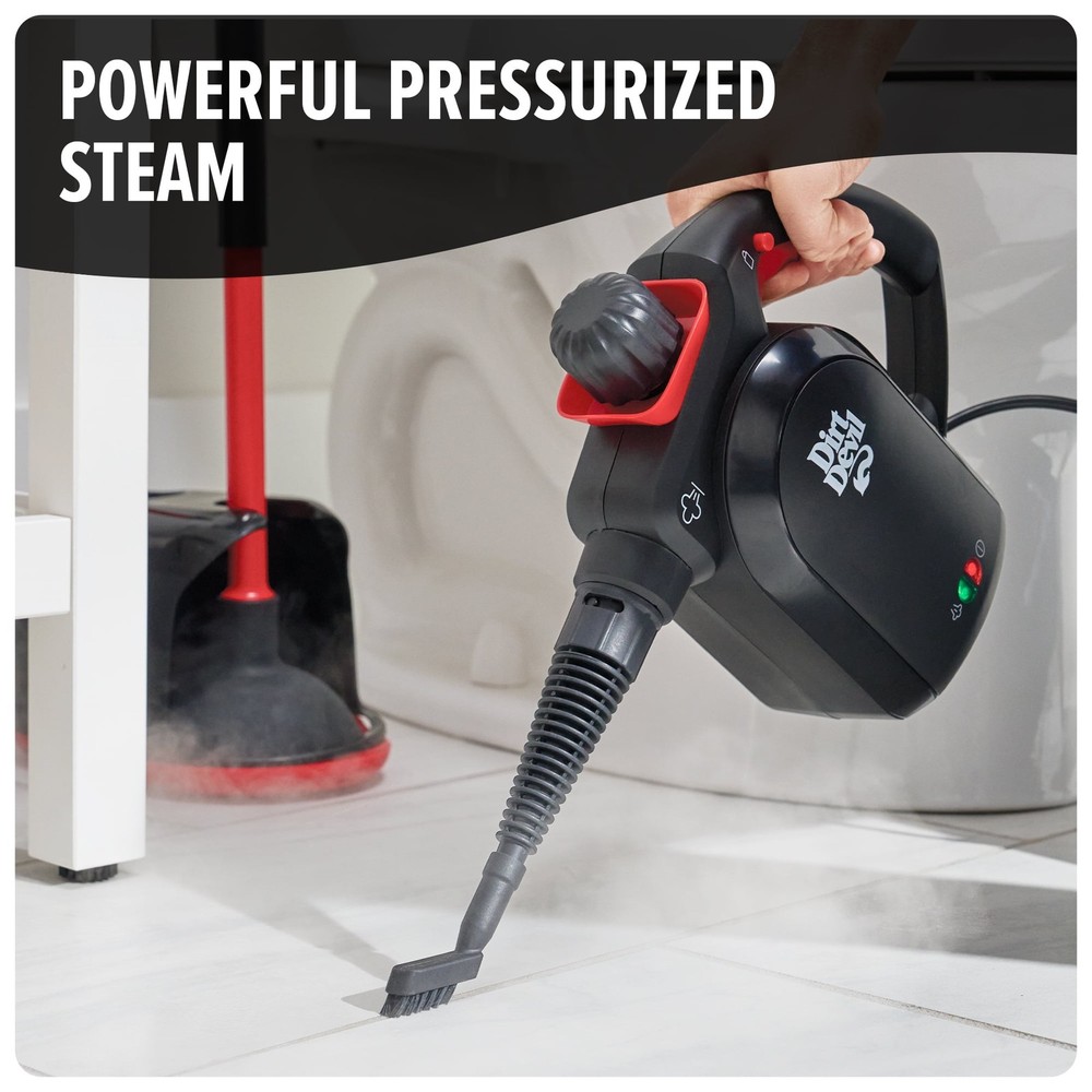 Dirt Devil Handheld Portable Steam Cleaner for Tile, Grout, Windows, Bathrooms