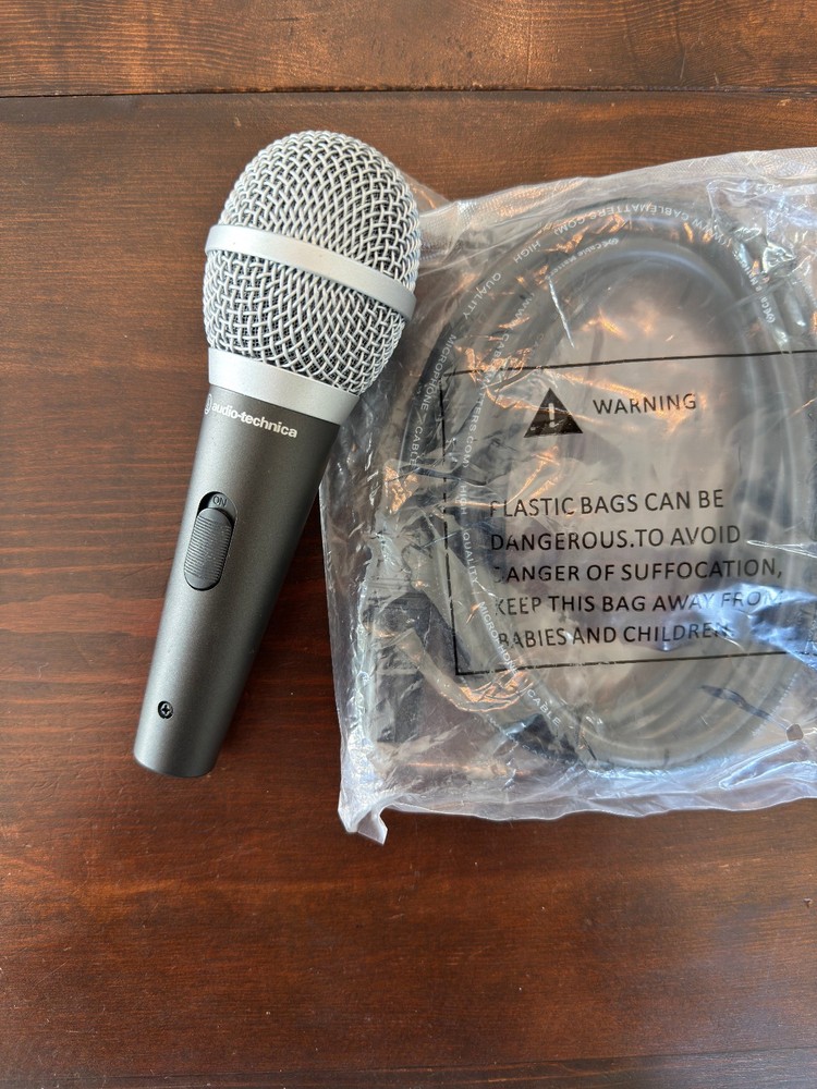 Audio-Technica ATR1500x XLR Microphone + 2m XLR Cable