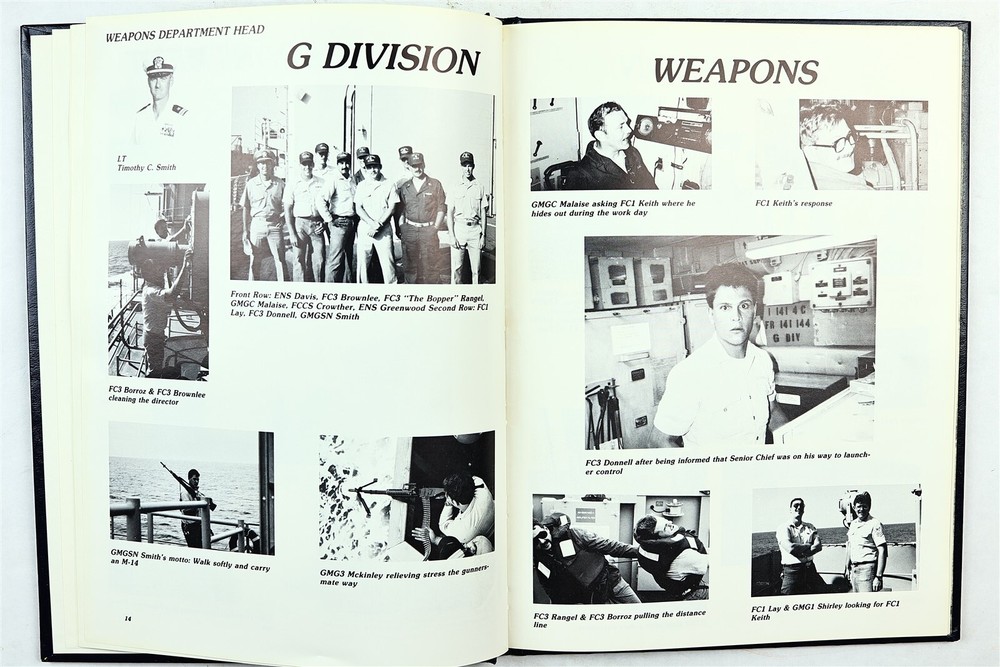 USS Stein (FF-1065) 1989 1990 Westpac Deployment Cruise Book