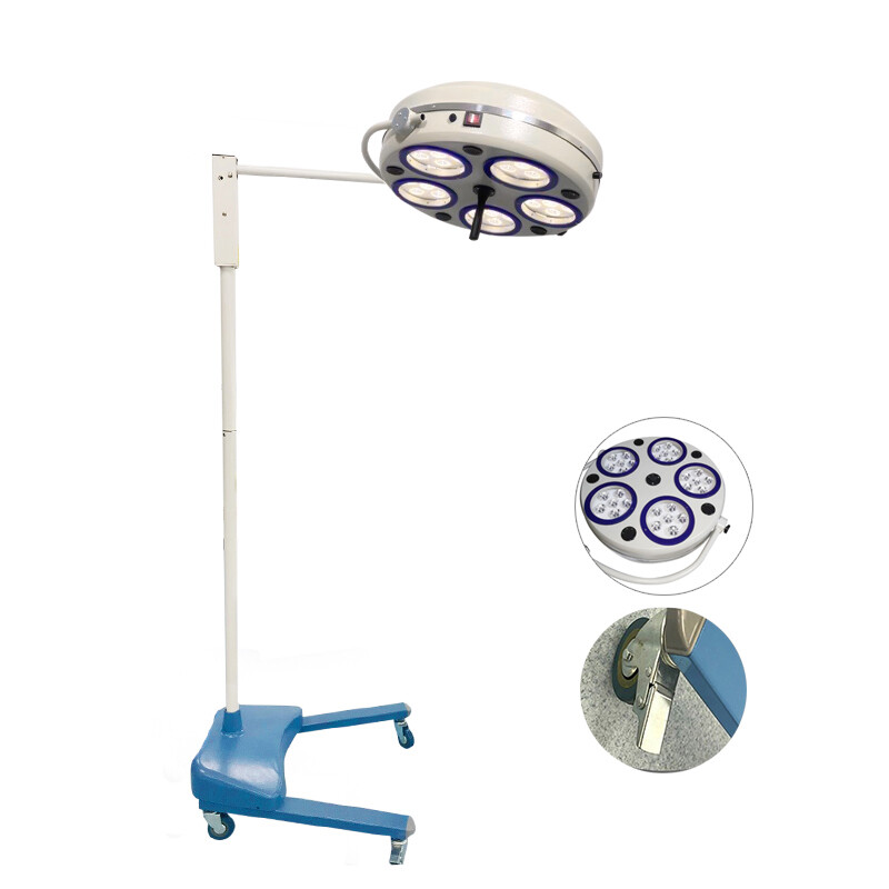 Dental Surgical Exam Light Shadowless LED Operating Lamp Floor Standing Type US