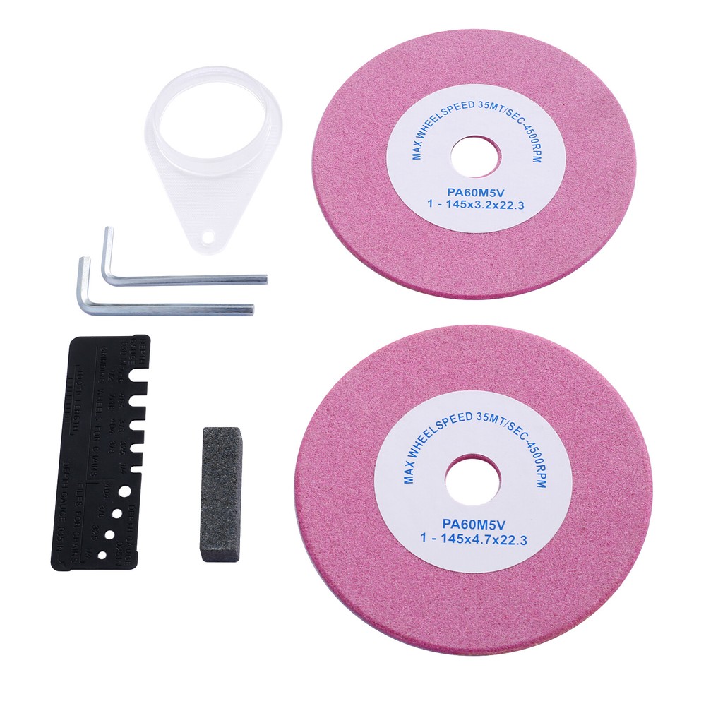 Universal Chainsaw Sharpener Bench Professional Multi-Angle Chain Grinder