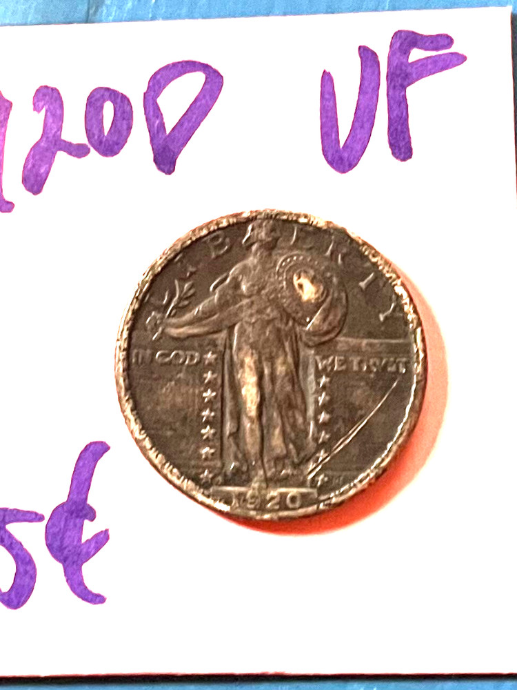 1920 d vf standing quarter