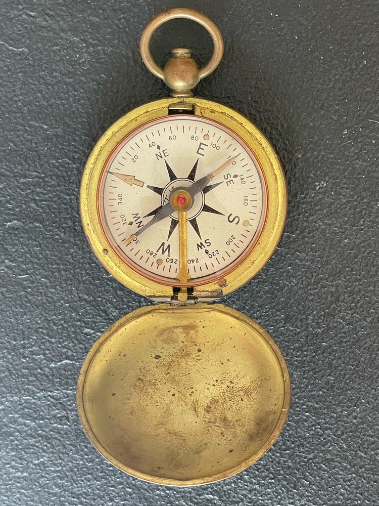 Antique WW1 Marine Compass USCE