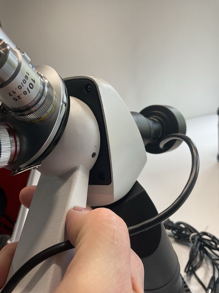 Microscope for Adults with 40X-2500X Magnification, Lab Trinocular Compound