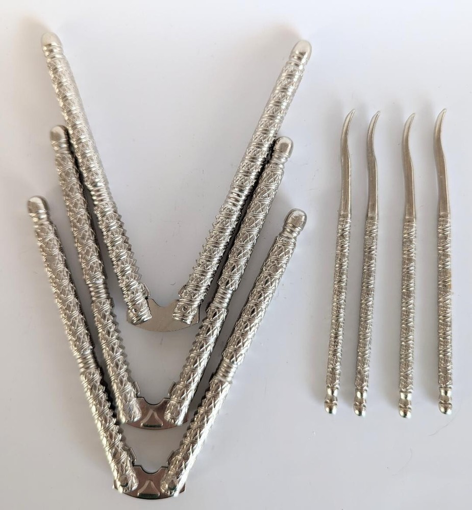 Vintage HQM 3 Nutcrackers & 4 Picks