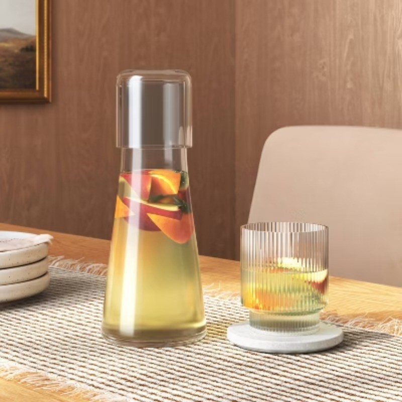 30 fl oz Glass Beverage Carafe