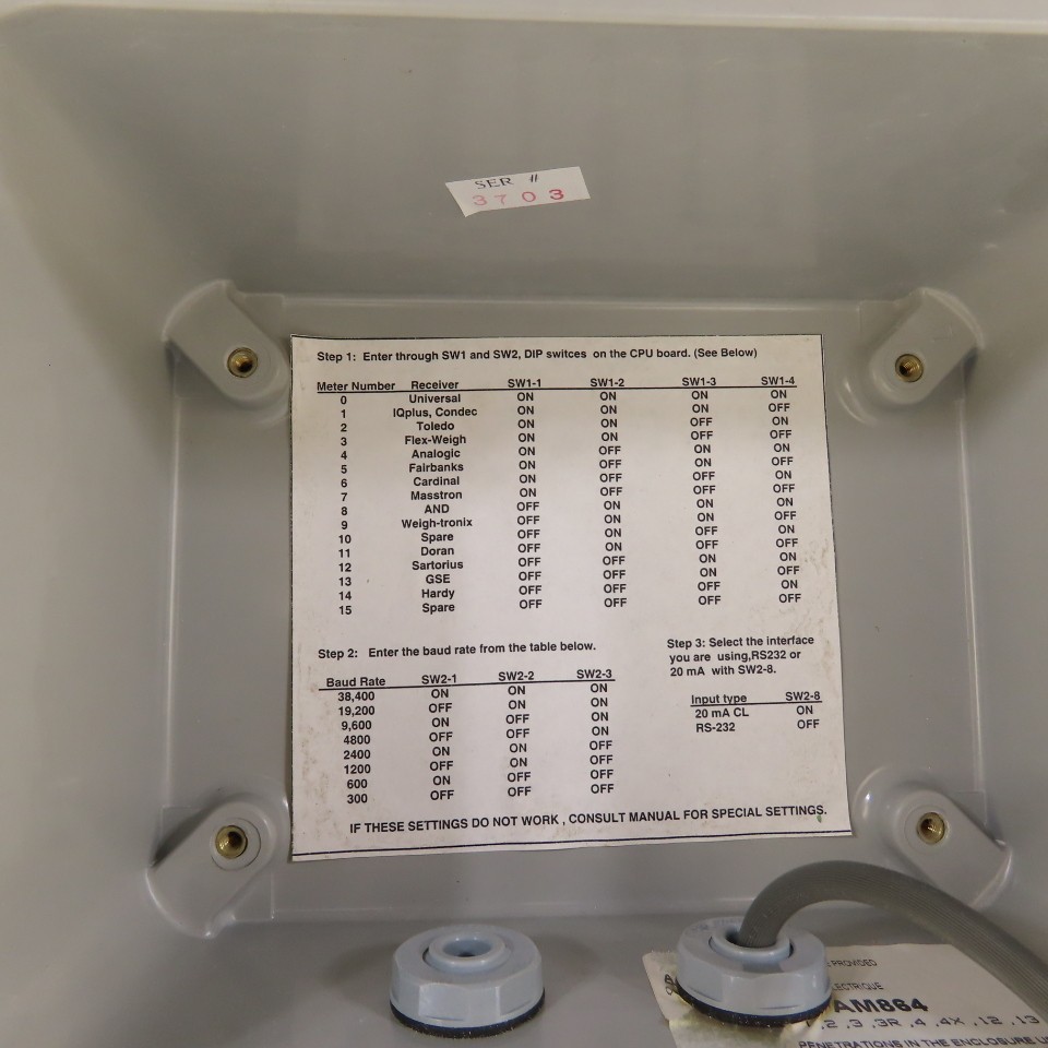 Rice Lake RD-232 Remote Display Scale Weight Indicator