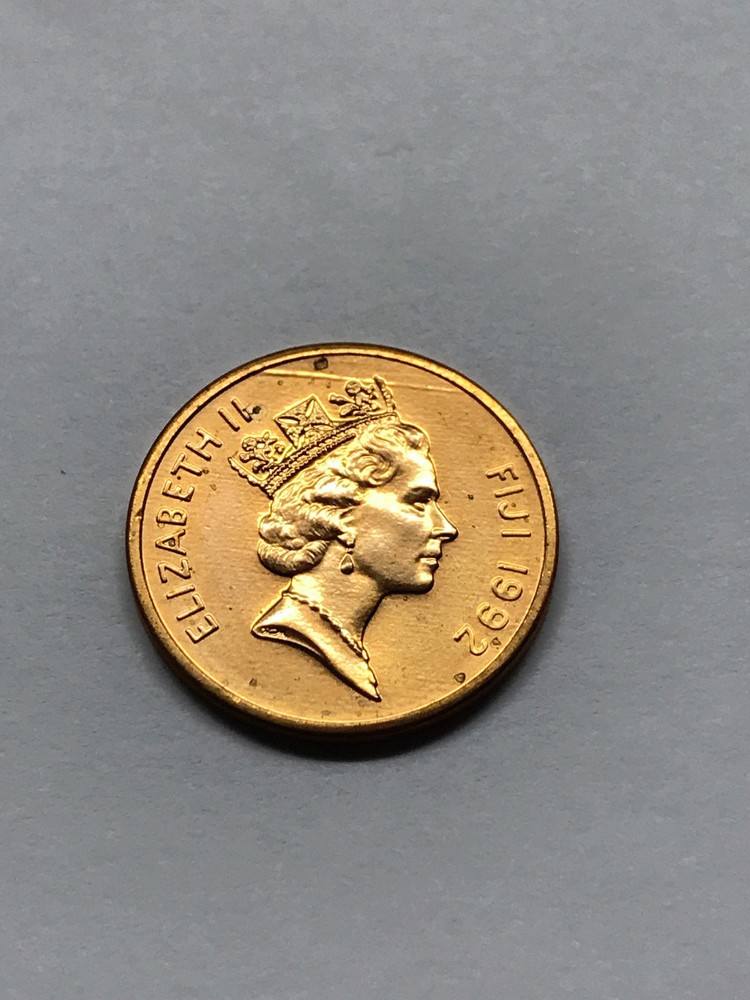 1992 Fiji 1 Cent Unc #13895