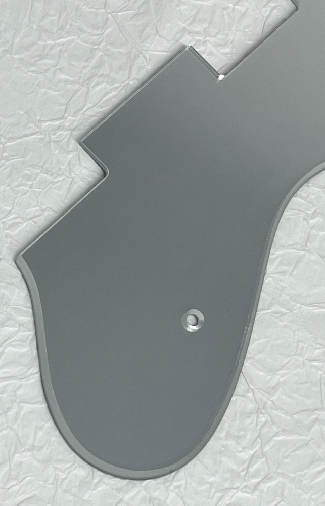 New Great-For Fits Epiphone Dot Guitar pickguard Scratch Plate Silver mirror