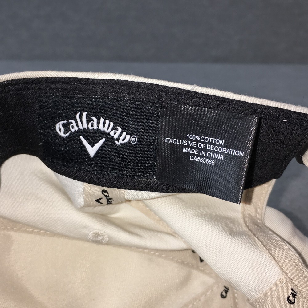 CALLAWAY CUSTOMS CARLSBAD CA GOLF HAT ADJUSTABLE