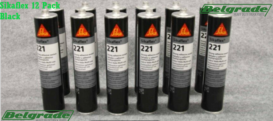 Sikaflex 221 Black Multipurpose Sealant/Adhesive 300 ML (12PK)
