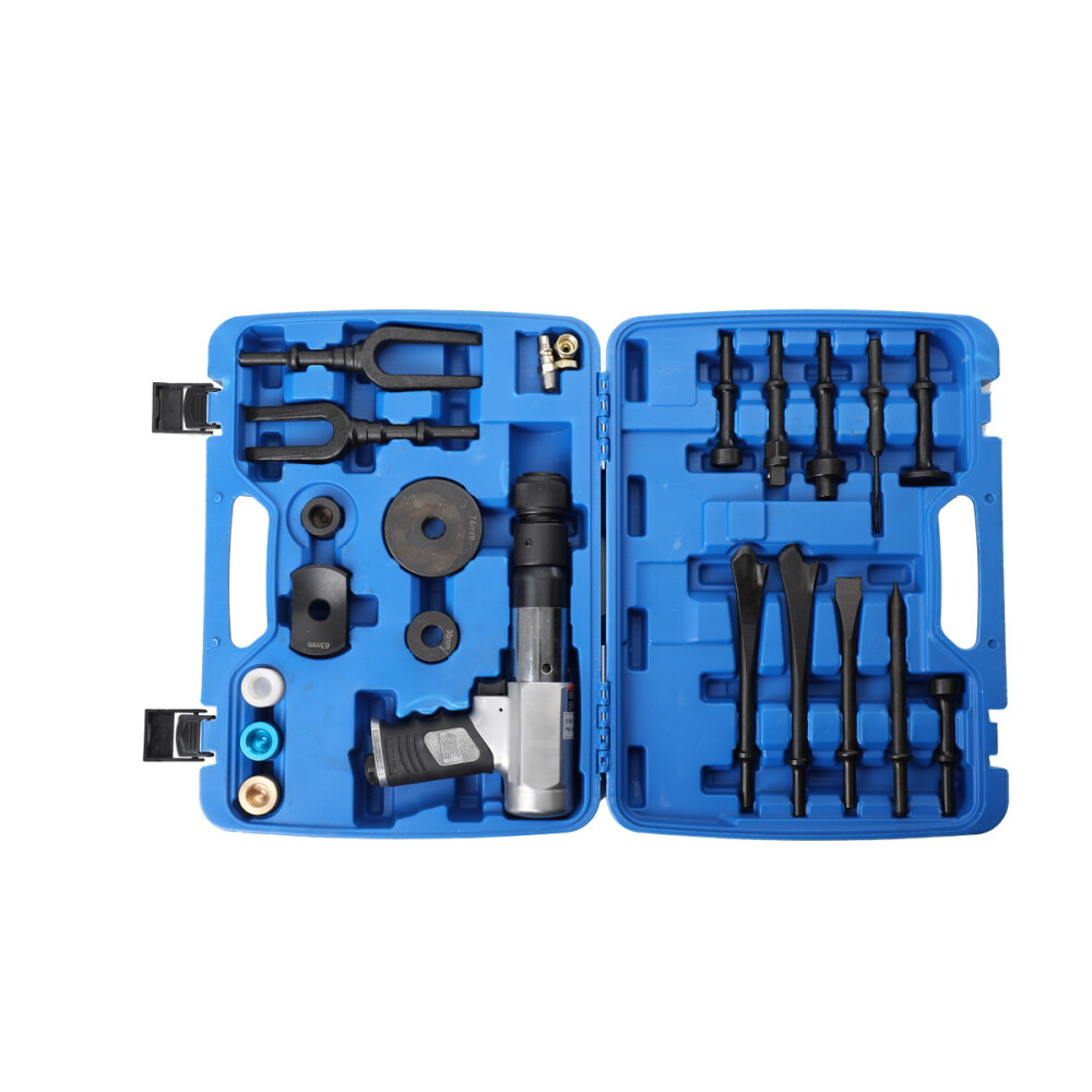 Air Hammer Kit Chisel Tool Set Multi-functional Pneumatic Hammer Retainer 1/4"