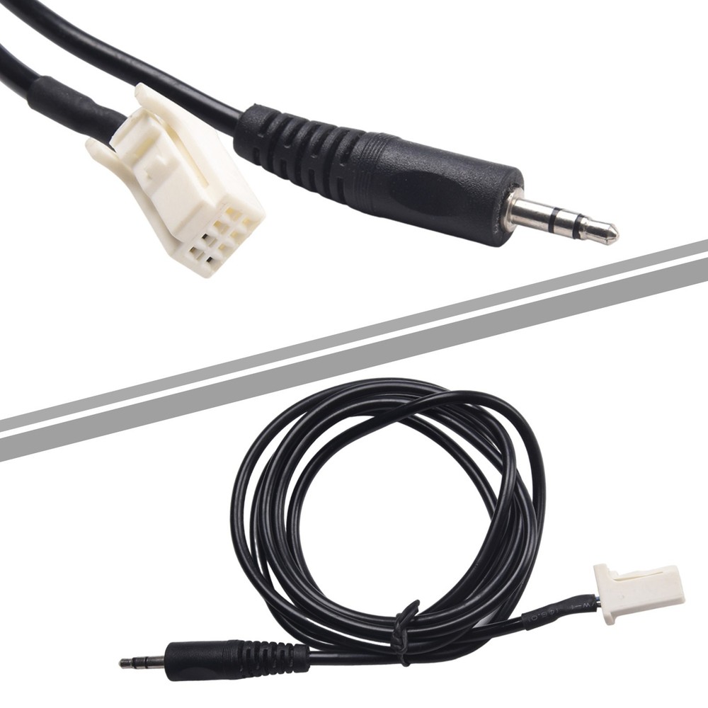 Premium ABS Material AUX Input MP3 Cable for Forester For Impreza 2007 2008
