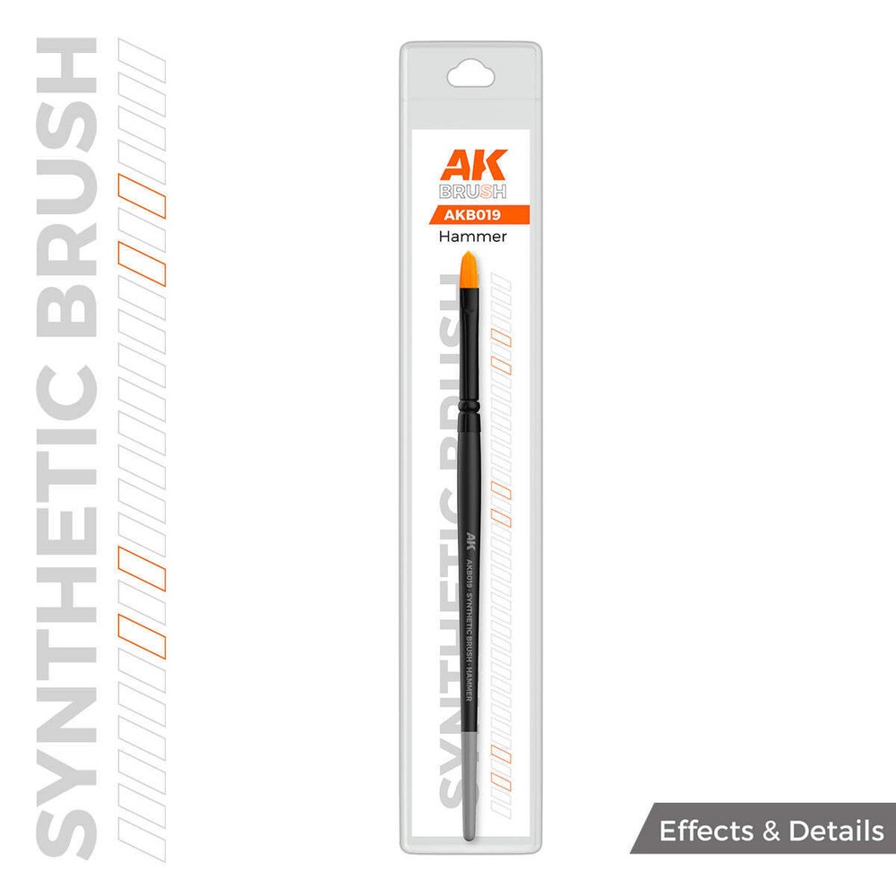AK Interactive Synthetic Brush Hammer