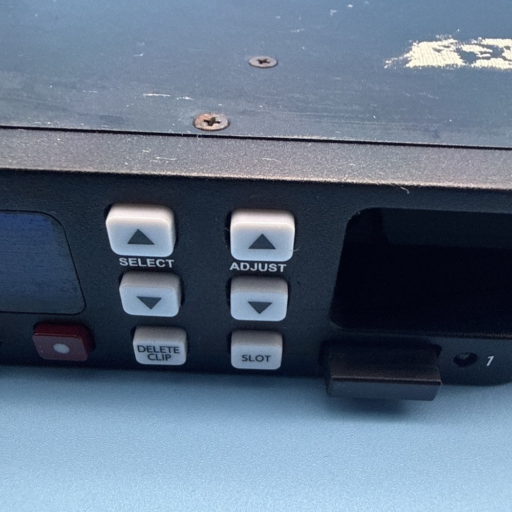 AJA Ki Pro Rack Video Recorder & Player – No Storage Module And No Adapters