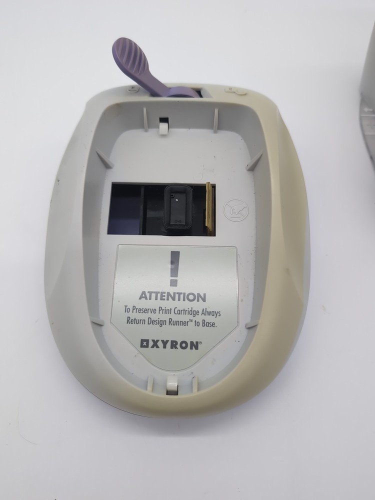 Xyron Design Runner 4375-001 Handheld Printer With Base