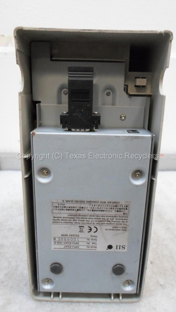 SII DPU-E247 DPU-E247-10S-E Serial Thermal Receipt Printer - NO AC ADAPTER