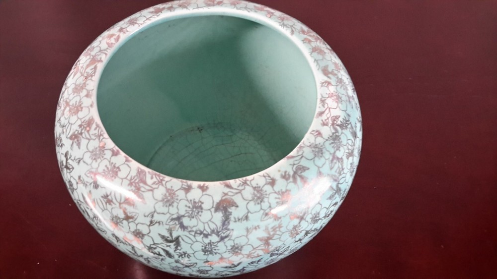 Gold plated floral vase ( mmldb1716)