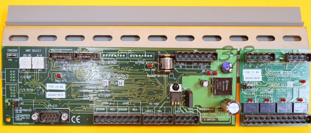 Maxxess BLP-206 Maxxess 2 Reader Control Board