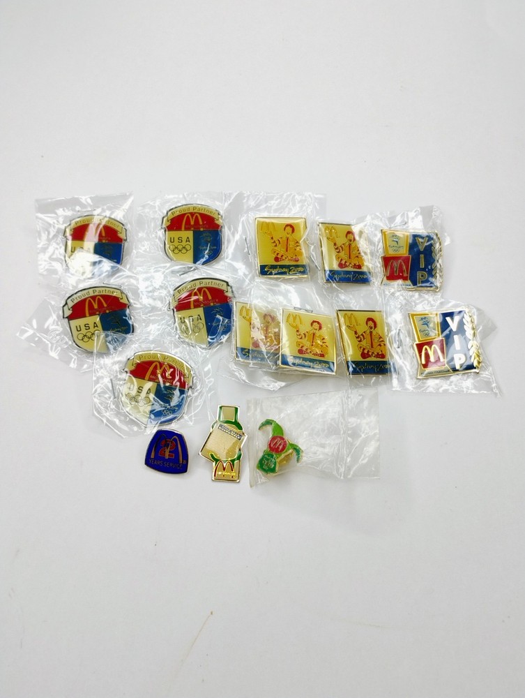 McDonald's Sydney Olympics Lapel Pins Lot