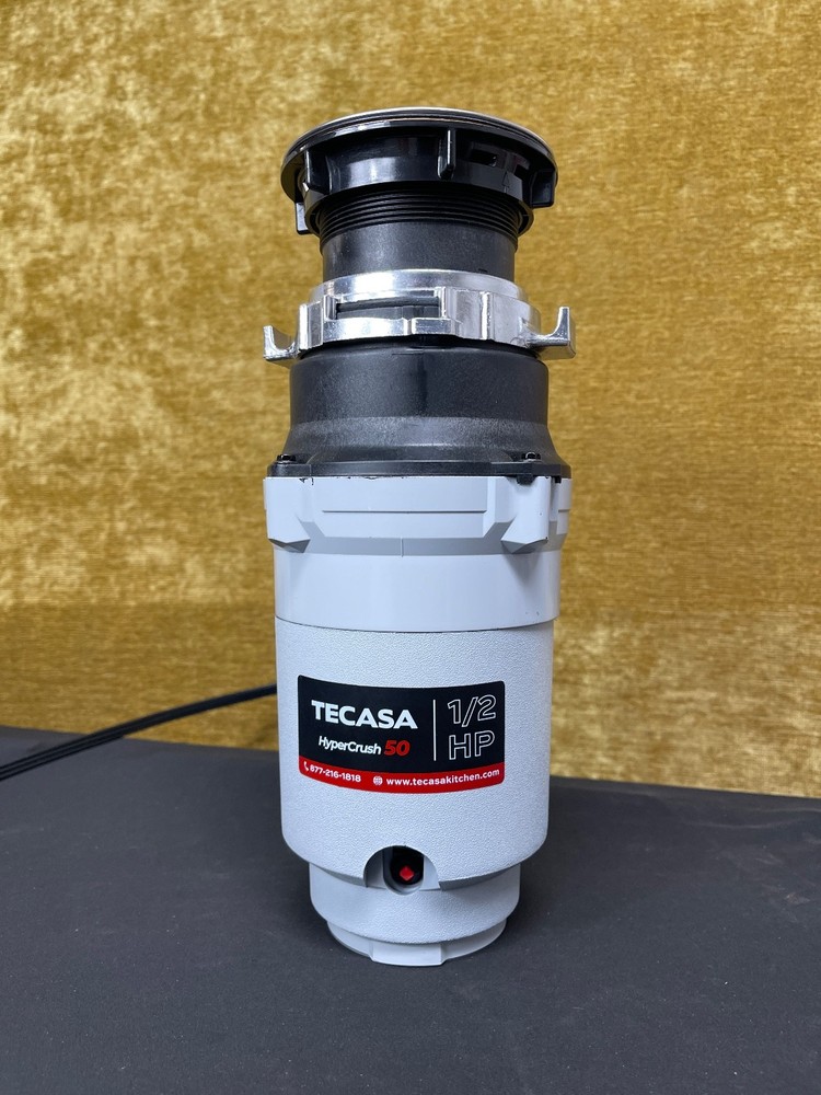 TECASA HyperCrush 50 1/2 HP Continuous Feed Garbage Disposal 2600RPM 115V
