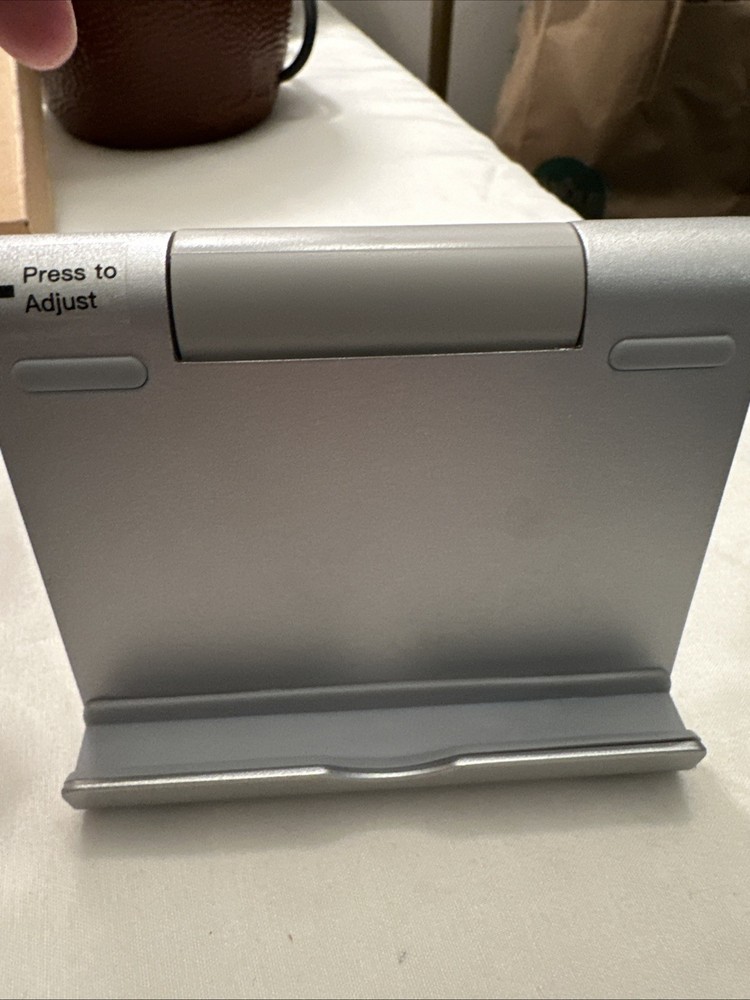 JETech Tablet Stand, Adjustable Portable Desktop Holder, Silver