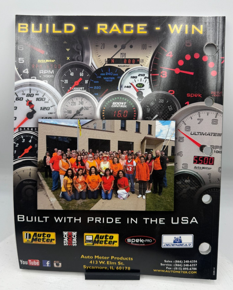 AUTOMETER COMPETITION INSTRUMENTS Parts Catalog High Performance Instrumentation