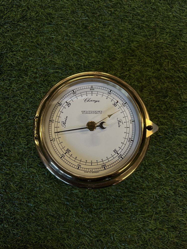 Vintage Trident Marine Barometer (BUNDLE OF 2)