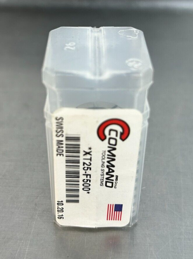 XT25-F500 COMMAND TOOLING SYSTEM COLLET - Brand New